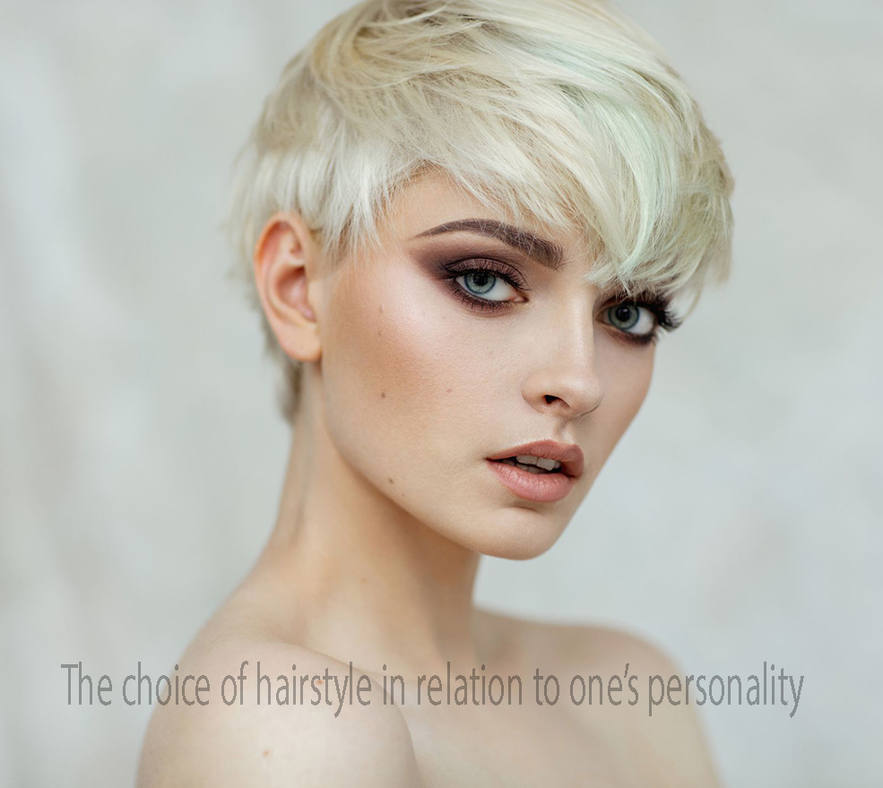 The choice of hairstyle in relation to oneâ€™s personality