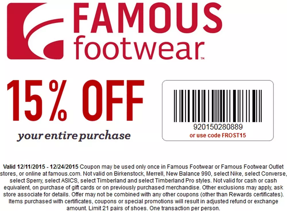 How To Save Money With Famous Footwear In Store Coupons