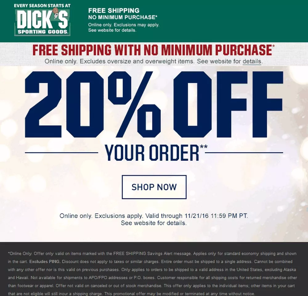 How To Save Money With Dickssportinggoods Coupons Online