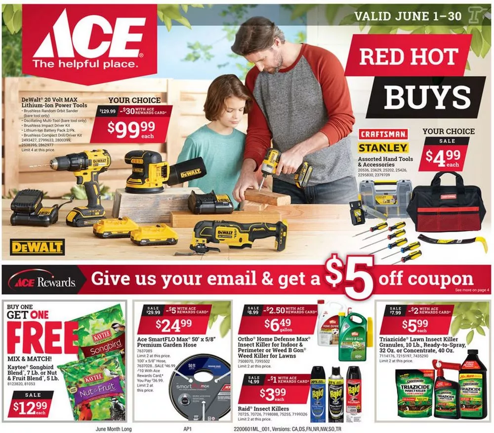 Ace Hardware’s Top Sales For The Month